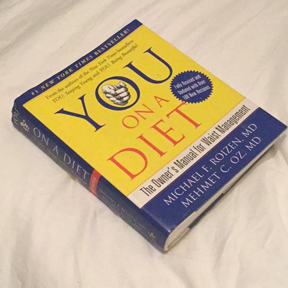 Hardback book, You On A Diet Dr. Oz